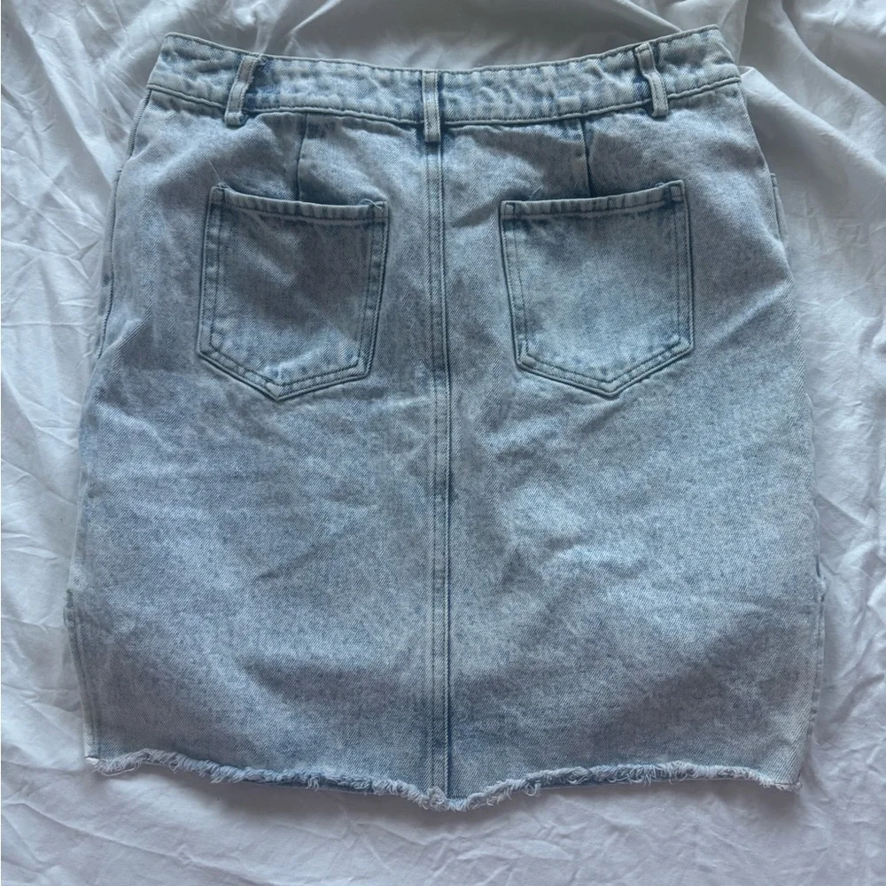 Denim Blue Women's Skirt - Picture 5 of 5